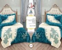 Twin Bed Set – 6 Pieces, Jacquard