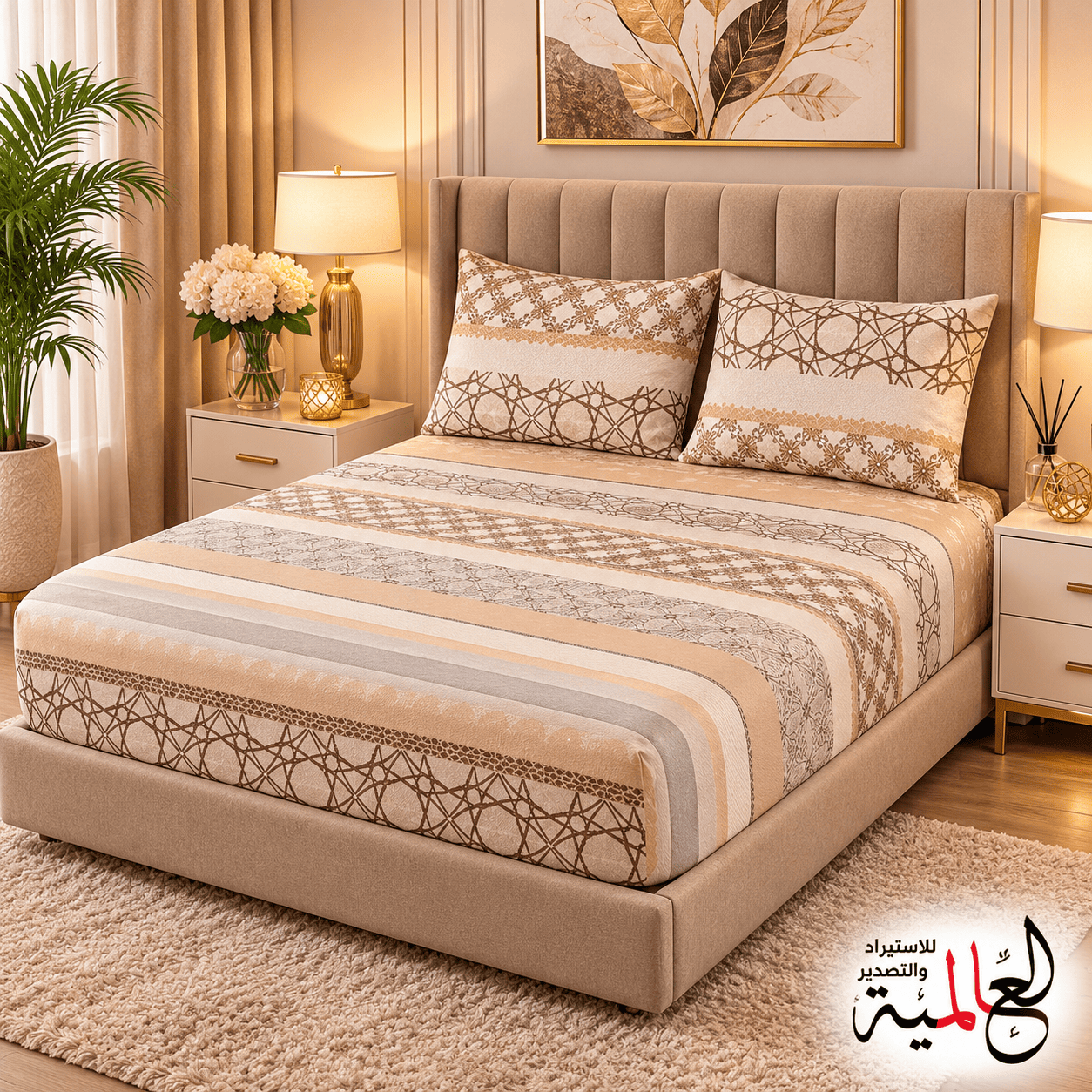 طقم ملاية سرير